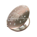 Round Beautiful Gemstone Magnifing Make up Mirror